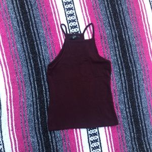 Forever 21 maroon tank